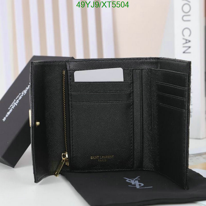 YSL Bag-(4A)-Wallet-,Code: XT5504,$: 49USD