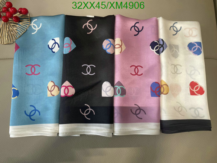 Scarf-Chanel, Code: XM4906,$: 32USD