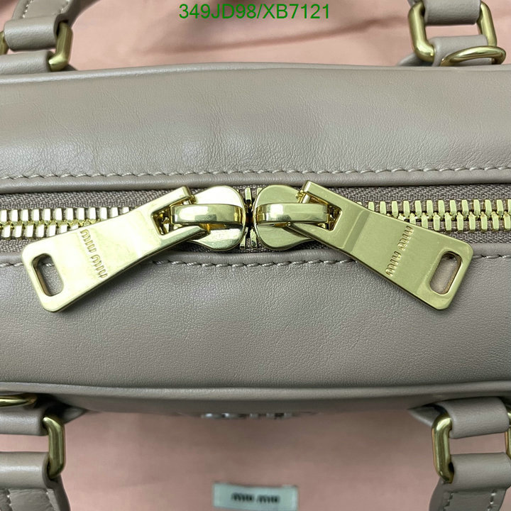 Miu Miu Bag-(Mirror)-Handbag-,Code: XB7121,$: 349USD