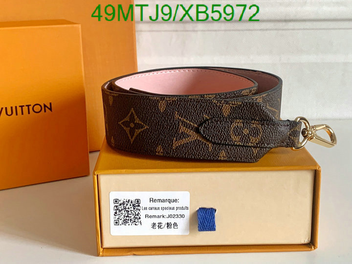 LV Bags-(4A)-Shoulder Strap-,Code: XB5972,$: 49USD