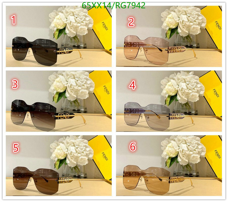 Glasses-Fendi, Code: RG7942,$: 65USD