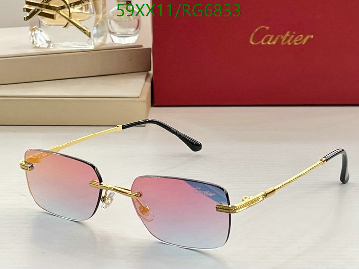 Glasses-Cartier, Code: RG6833,$: 59USD