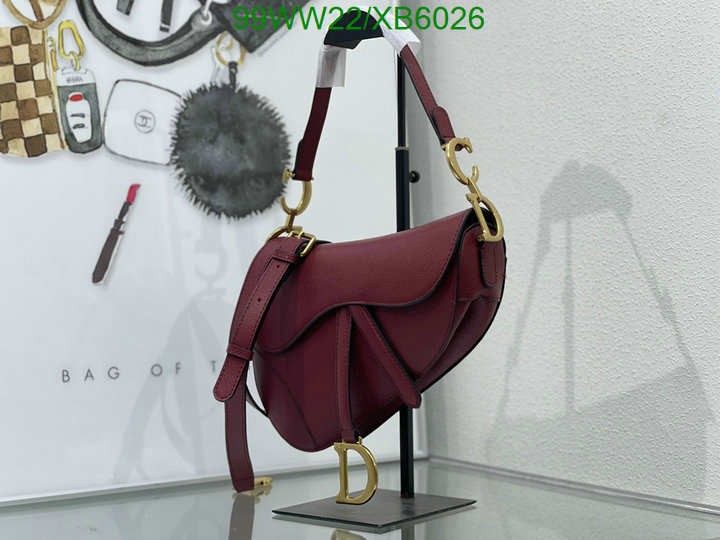 Dior Bags-(4A)-Saddle-,Code: XB6026,$: 99USD