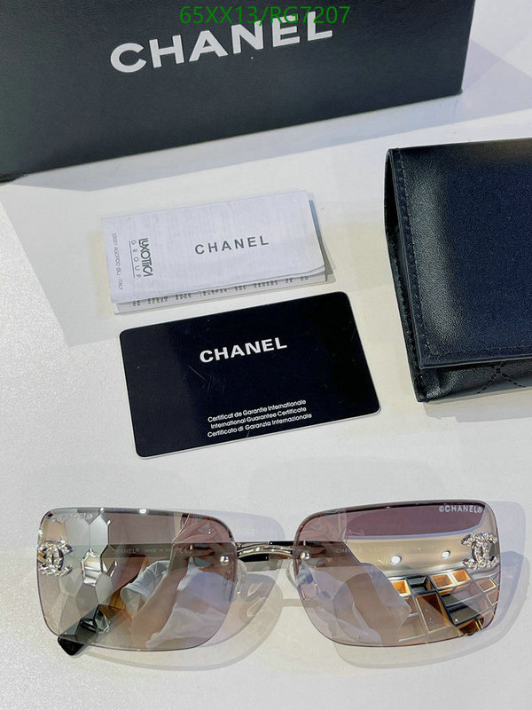 Glasses-Chanel, Code: RG7207,$: 65USD