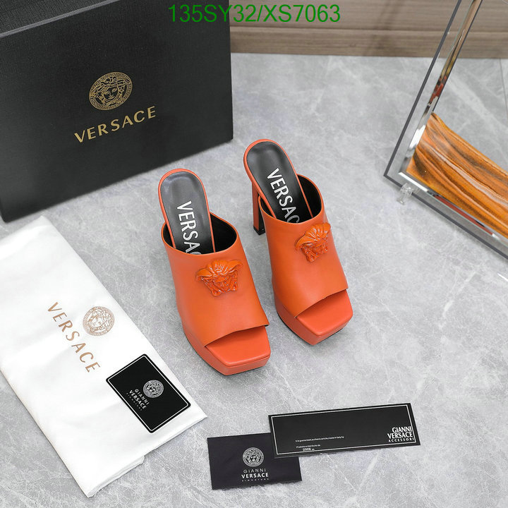 Women Shoes-Versace, Code: XS7063,$: 135USD