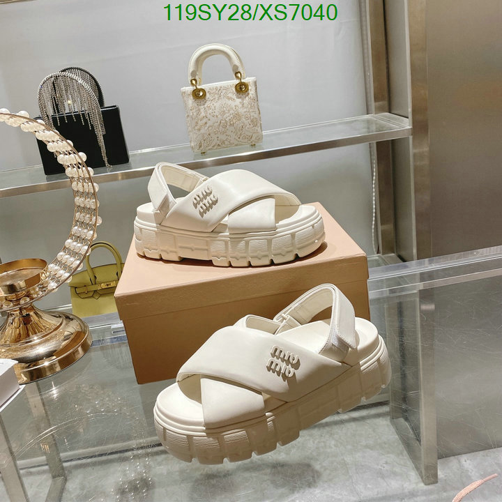 Women Shoes-Miu Miu, Code: XS7040,$: 119USD