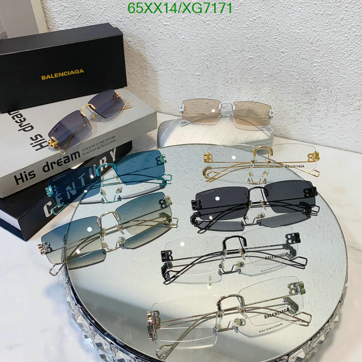 Glasses-Balenciaga, Code: XG7171,$: 65USD