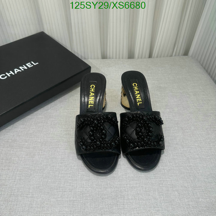 Women Shoes-Chanel, Code: XS6680,$: 125USD