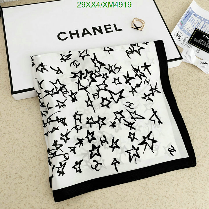 Scarf-Chanel, Code: XM4919,$: 29USD