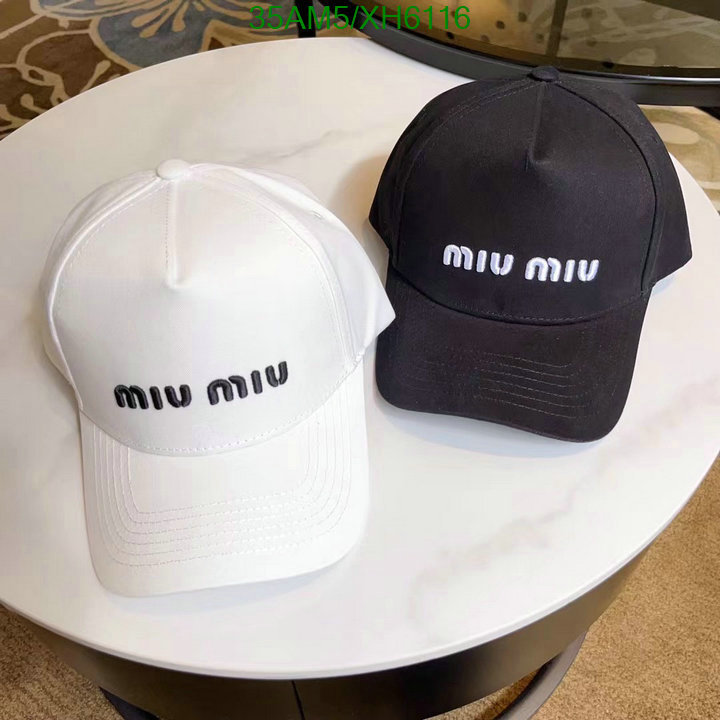 Cap -(Hat)-Miu Miu, Code: XH6116,$: 35USD