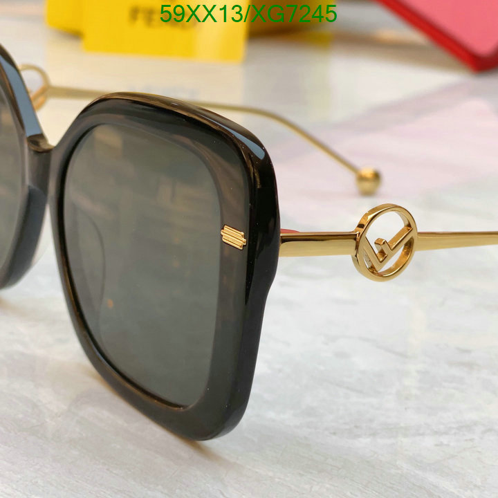 Glasses-Fendi, Code: XG7245,$: 59USD