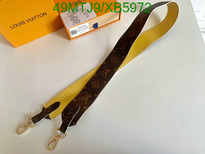 LV Bags-(4A)-Shoulder Strap-,Code: XB5972,$: 49USD