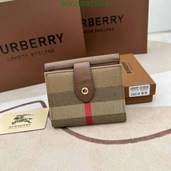 Burberry Bag-(4A)-Wallet-,Code: XT5514,$: 55USD