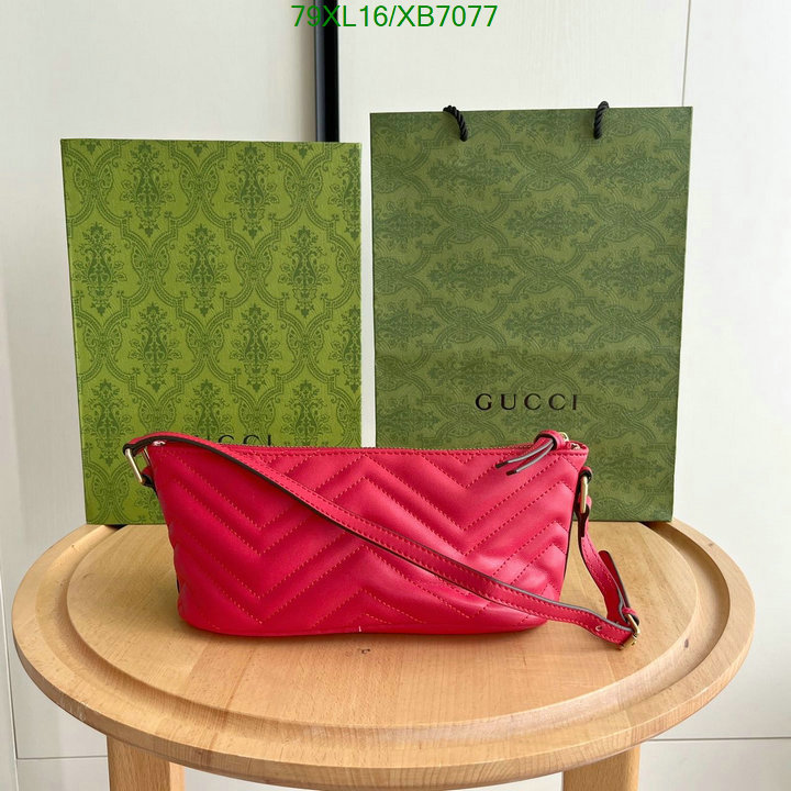 Gucci Bag-(4A)-Marmont,Code: XB7077,$: 79USD