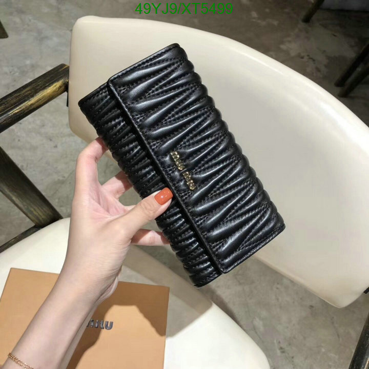 Miu Miu Bag-(4A)-Wallet-,Code: XT5499,$: 49USD