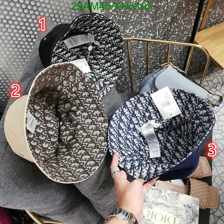 Cap -(Hat)-Dior, Code: XH6105,$: 29USD