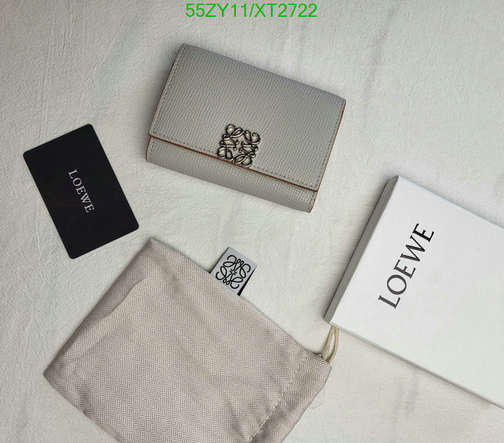 Loewe Bag-(4A)-Wallet-,Code: XT2722,$: 55USD