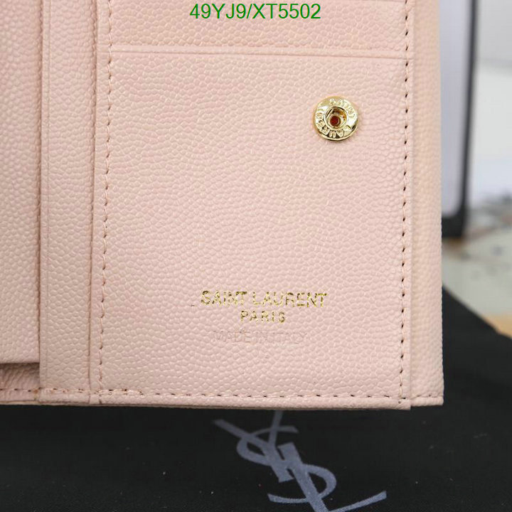 YSL Bag-(4A)-Wallet-,Code: XT5502,$: 49USD