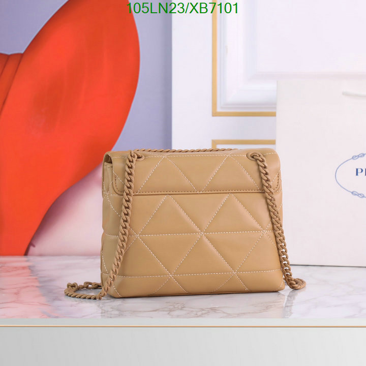 Prada Bag-(4A)-Diagonal-,Code: XB7101,$: 105USD