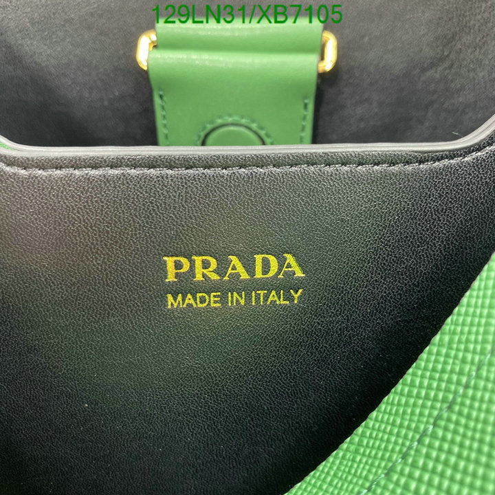 Prada Bag-(4A)-Diagonal-,Code: XB7105,$: 129USD