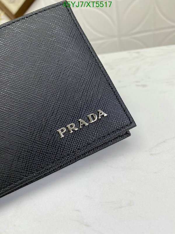 Prada Bag-(4A)-Wallet-,Code: XT5517,$: 45USD