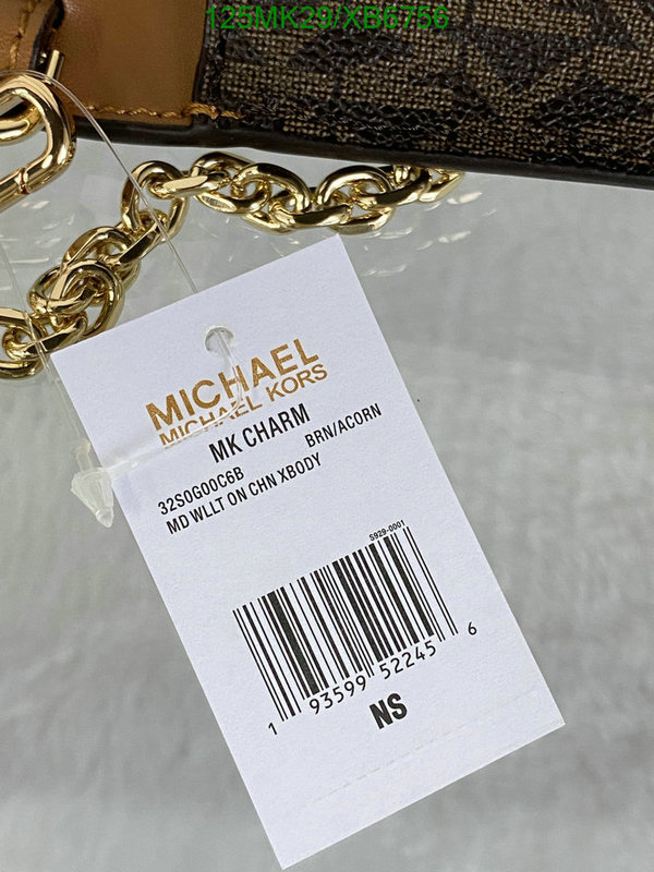 Michael Kors Bag-(Mirror)-Diagonal-,Code: XB6756,$: 125USD