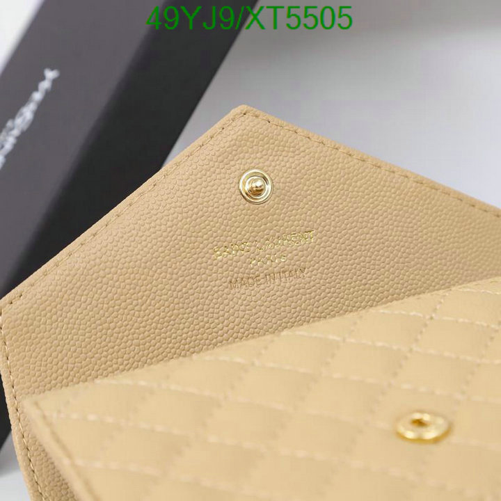 YSL Bag-(4A)-Wallet-,Code: XT5505,$: 49USD