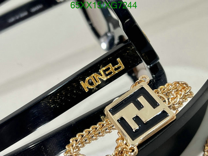 Glasses-Fendi, Code: XG7244,$: 65USD