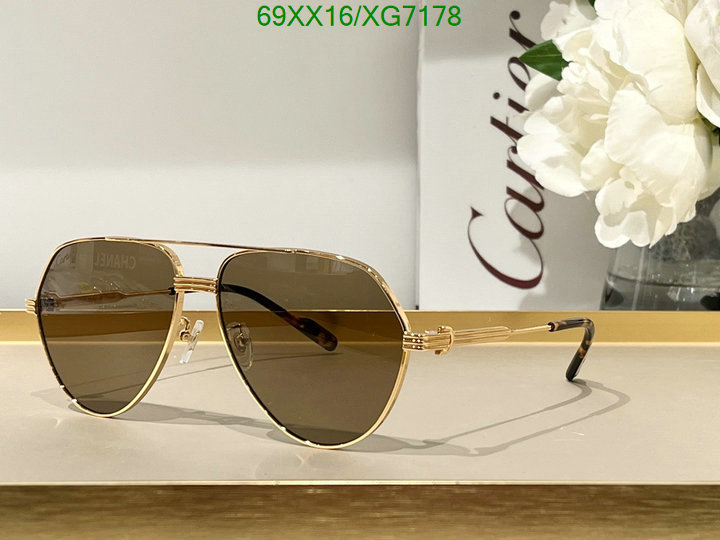 Glasses-Cartier, Code: XG7178,$: 69USD