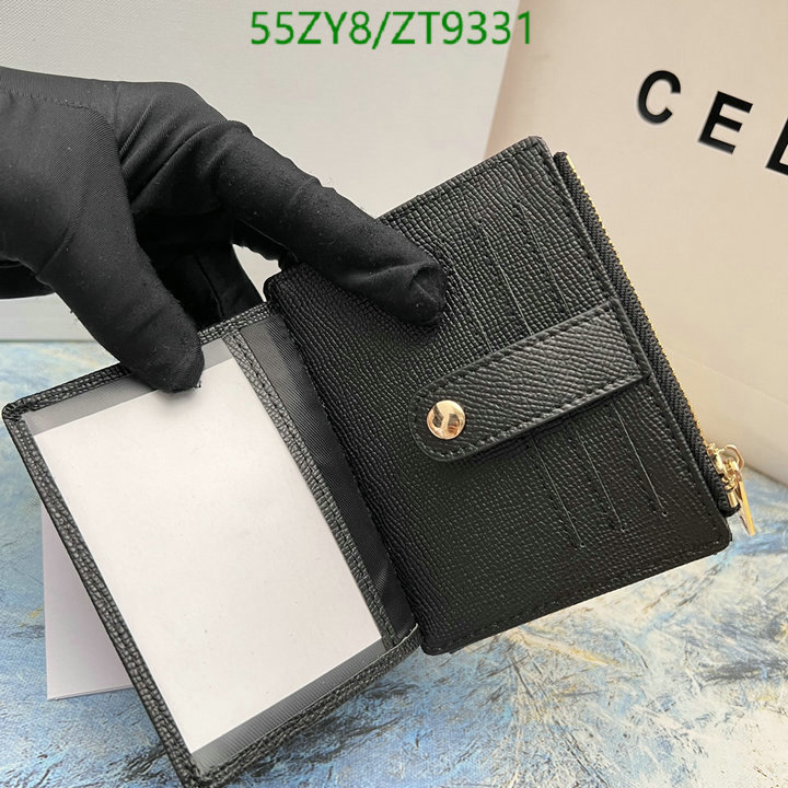 Celine Bag-(4A)-Wallet-,Code: ZT9331,$: 55USD
