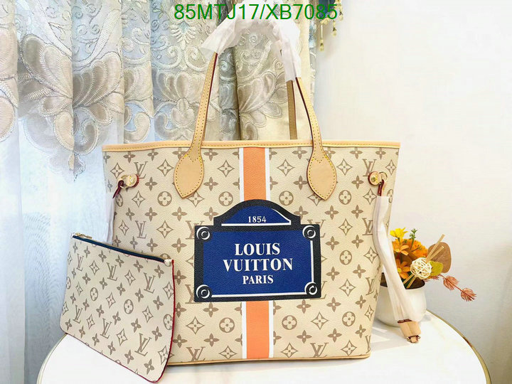 LV Bags-(4A)-Neverfull-,Code: XB7085,$: 85USD