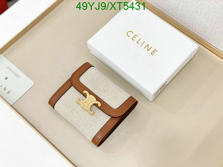 Celine Bag-(4A)-Wallet-,Code: XT5431,$: 49USD