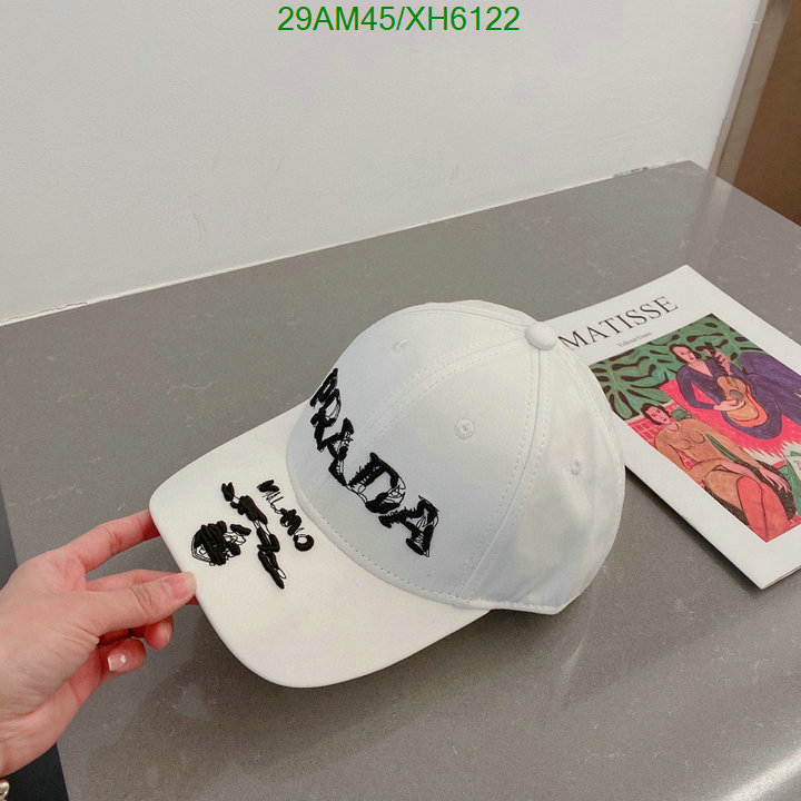 Cap -(Hat)-Prada, Code: XH6122,$: 29USD