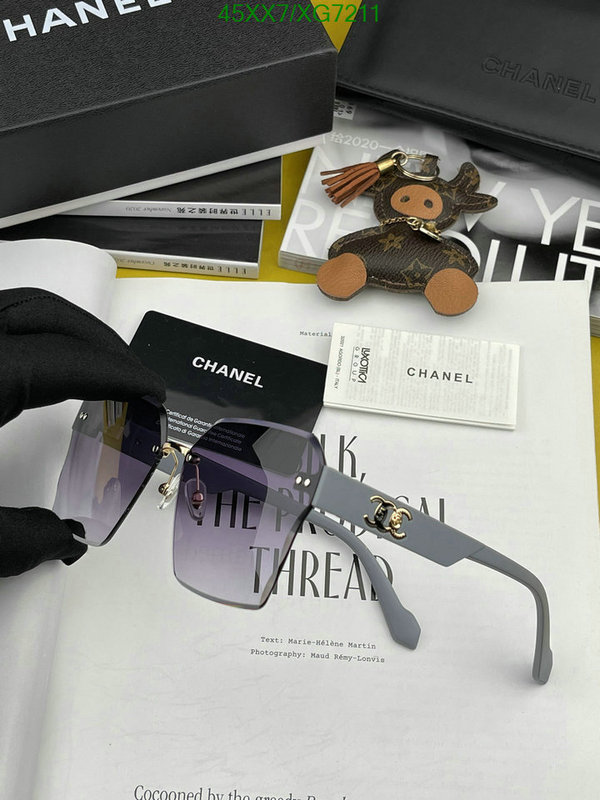 Glasses-Chanel, Code: XG7211,$: 45USD