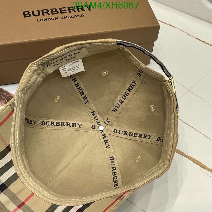 Cap -(Hat)-Burberry, Code: XH6067,$: 29USD