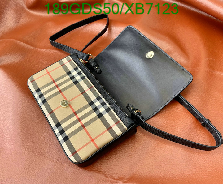 Burberry Bag-(Mirror)-Diagonal-,Code: XB7123,$: 189USD