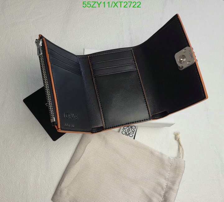 Loewe Bag-(4A)-Wallet-,Code: XT2722,$: 55USD