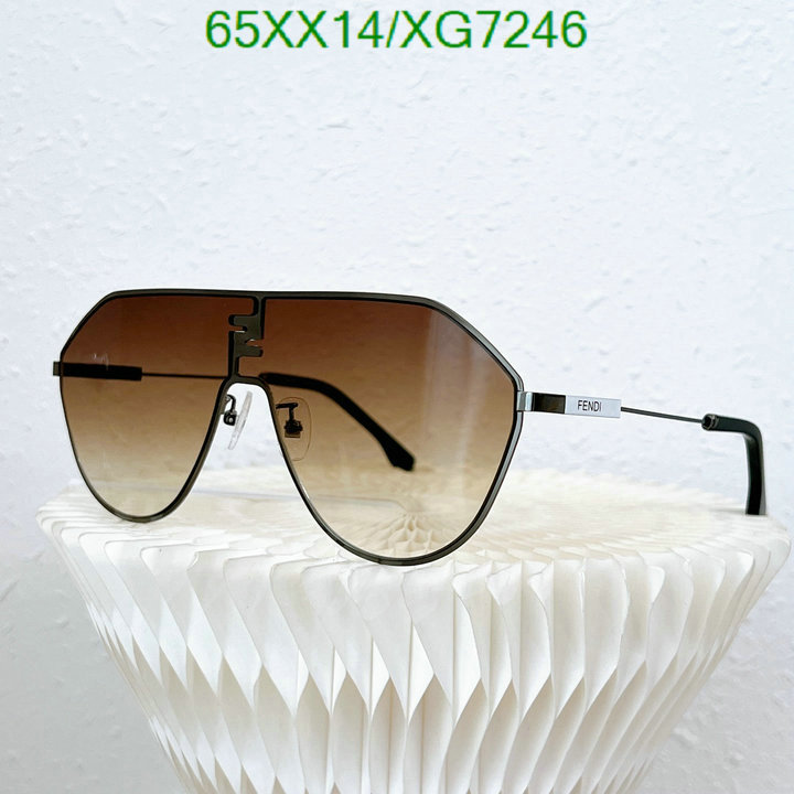 Glasses-Fendi, Code: XG7246,$: 65USD