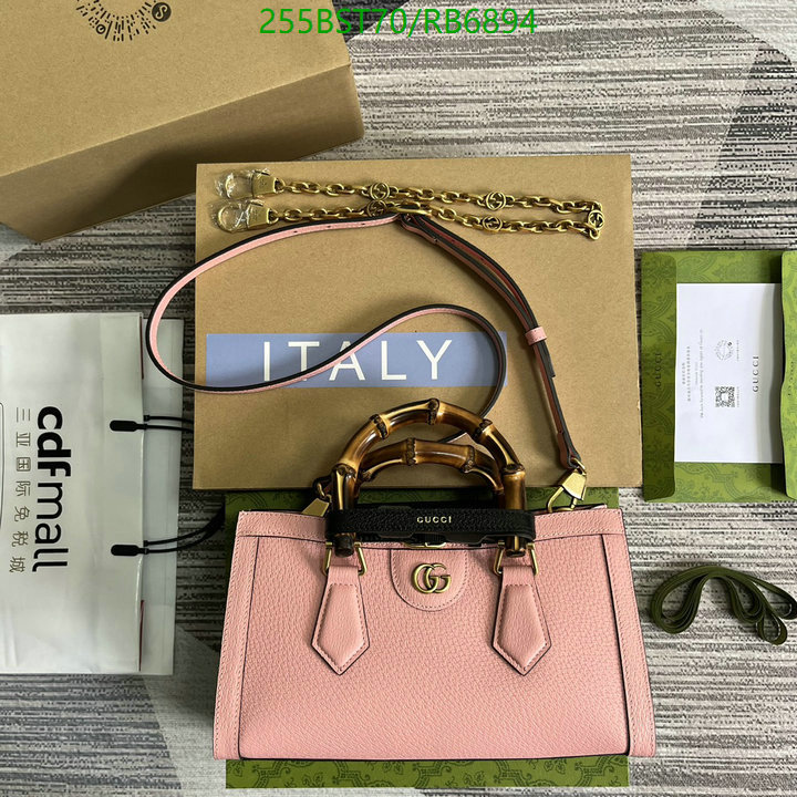 Gucci Bag-(Mirror)-Diana-Bamboo-,Code: RB6894,$: 255USD