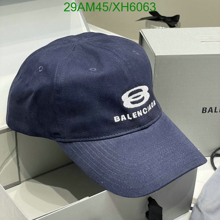 Cap -(Hat)-Balenciaga, Code: XH6063,$: 29USD