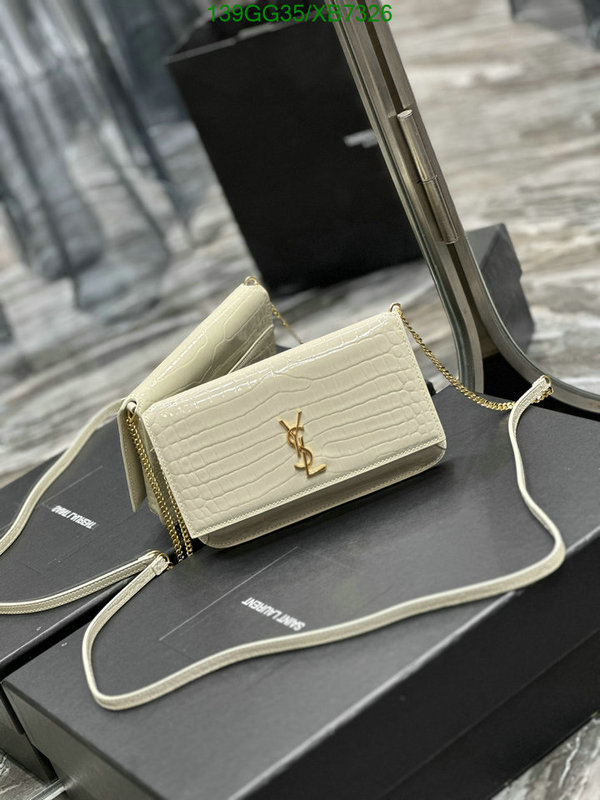 YSL Bag-(Mirror)-Diagonal-,Code: XB7326,$: 139USD