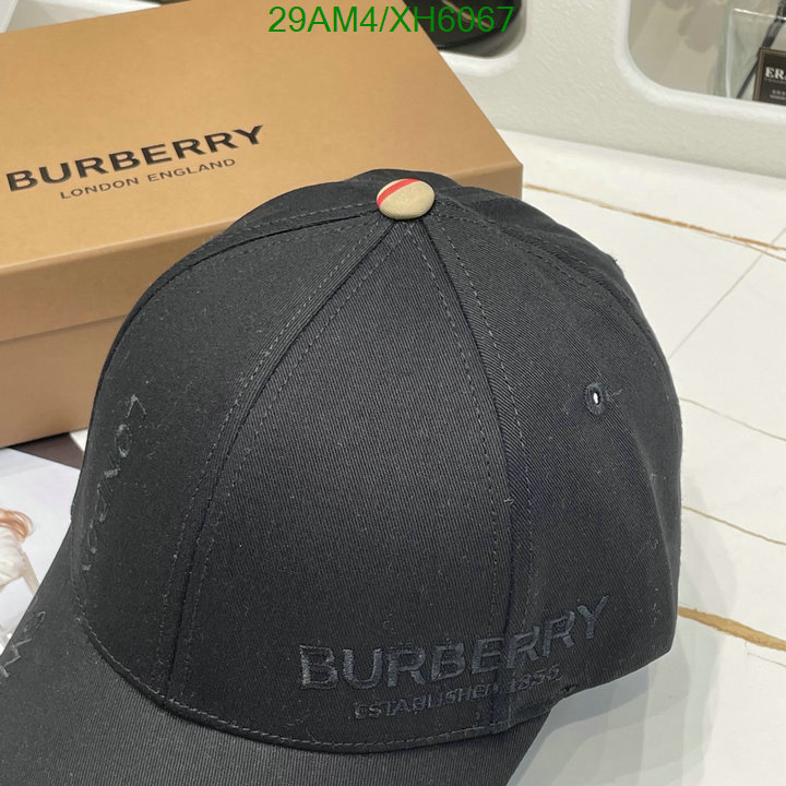 Cap -(Hat)-Burberry, Code: XH6067,$: 29USD