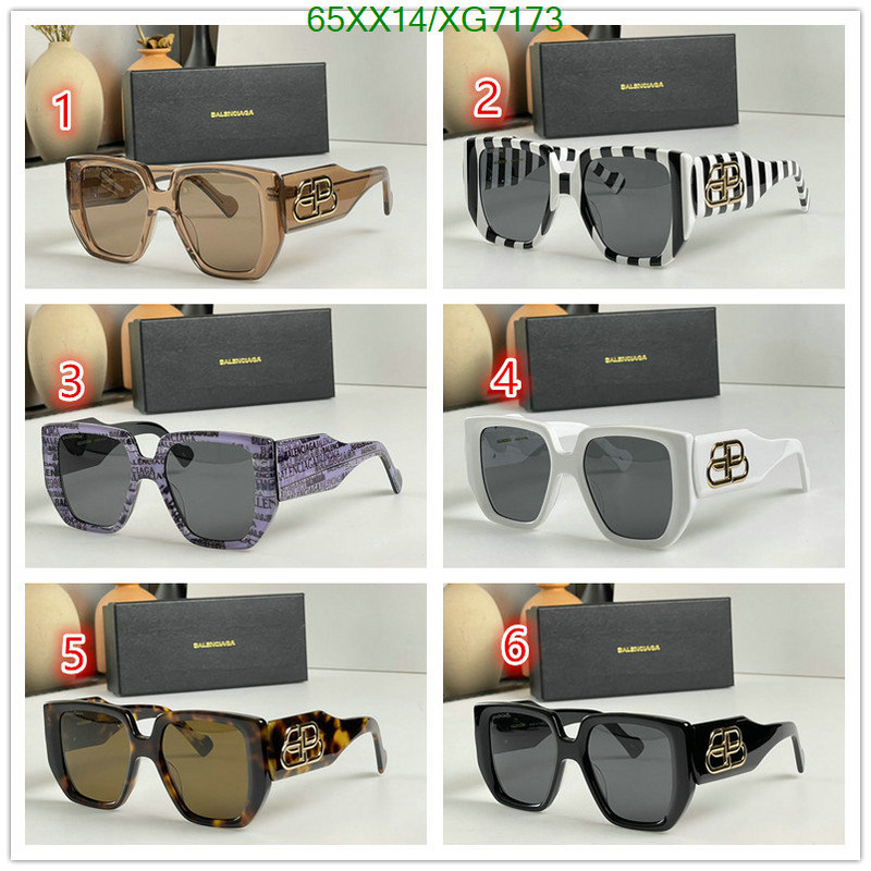 Glasses-Balenciaga, Code: XG7173,$: 65USD