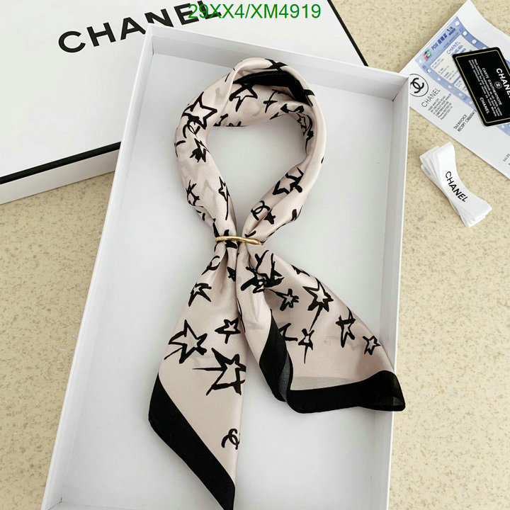 Scarf-Chanel, Code: XM4919,$: 29USD