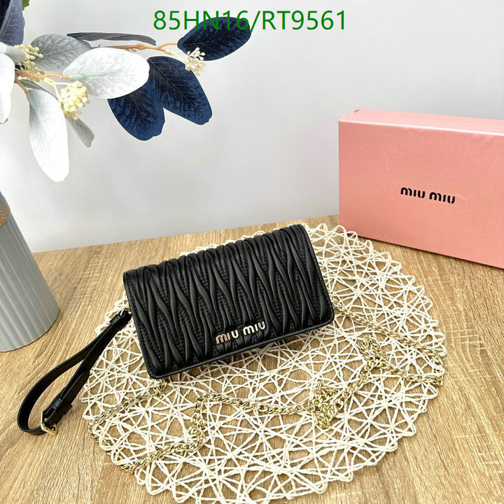 Miu Miu Bag-(4A)-Wallet- Code: RB9561 $: 85USD