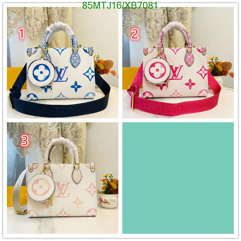 LV Bags-(4A)-Handbag Collection-,Code: XB7081,$: 85USD