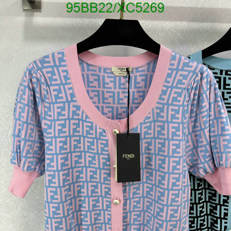 Clothing-Fendi, Code: XC5269,$: 95USD