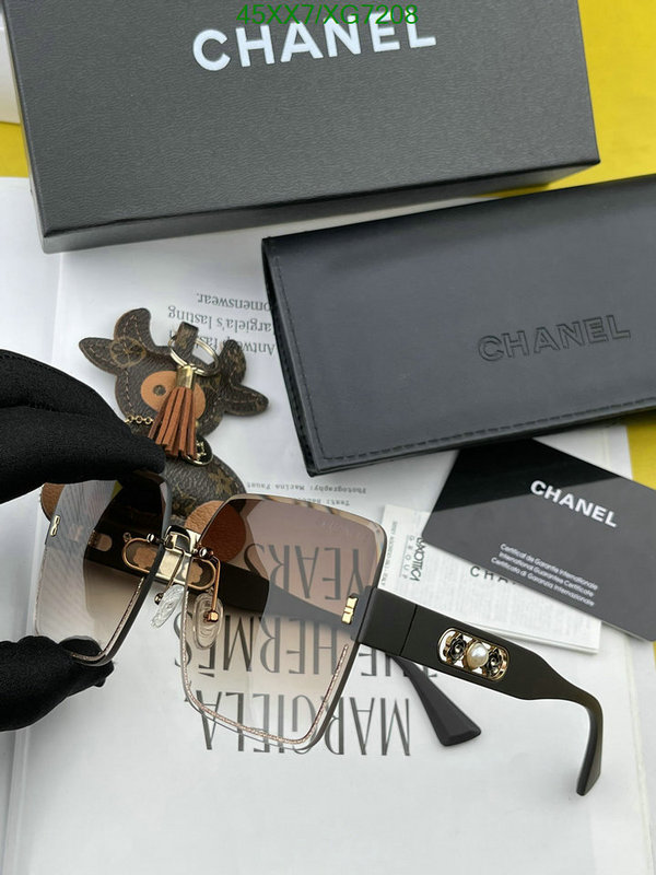 Glasses-Chanel, Code: XG7208,$: 45USD