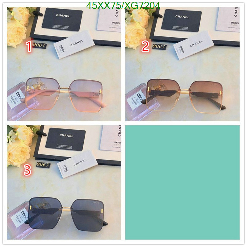 Glasses-Chanel, Code: XG7204,$: 45USD