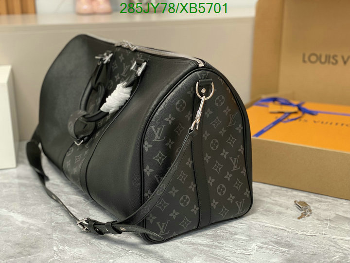 LV Bags-(Mirror)-Keepall BandouliRe 45-50-,Code: XB5701,$: 285USD